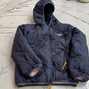 L.L. Bean Kids Navy Quilted Puffer Jacket